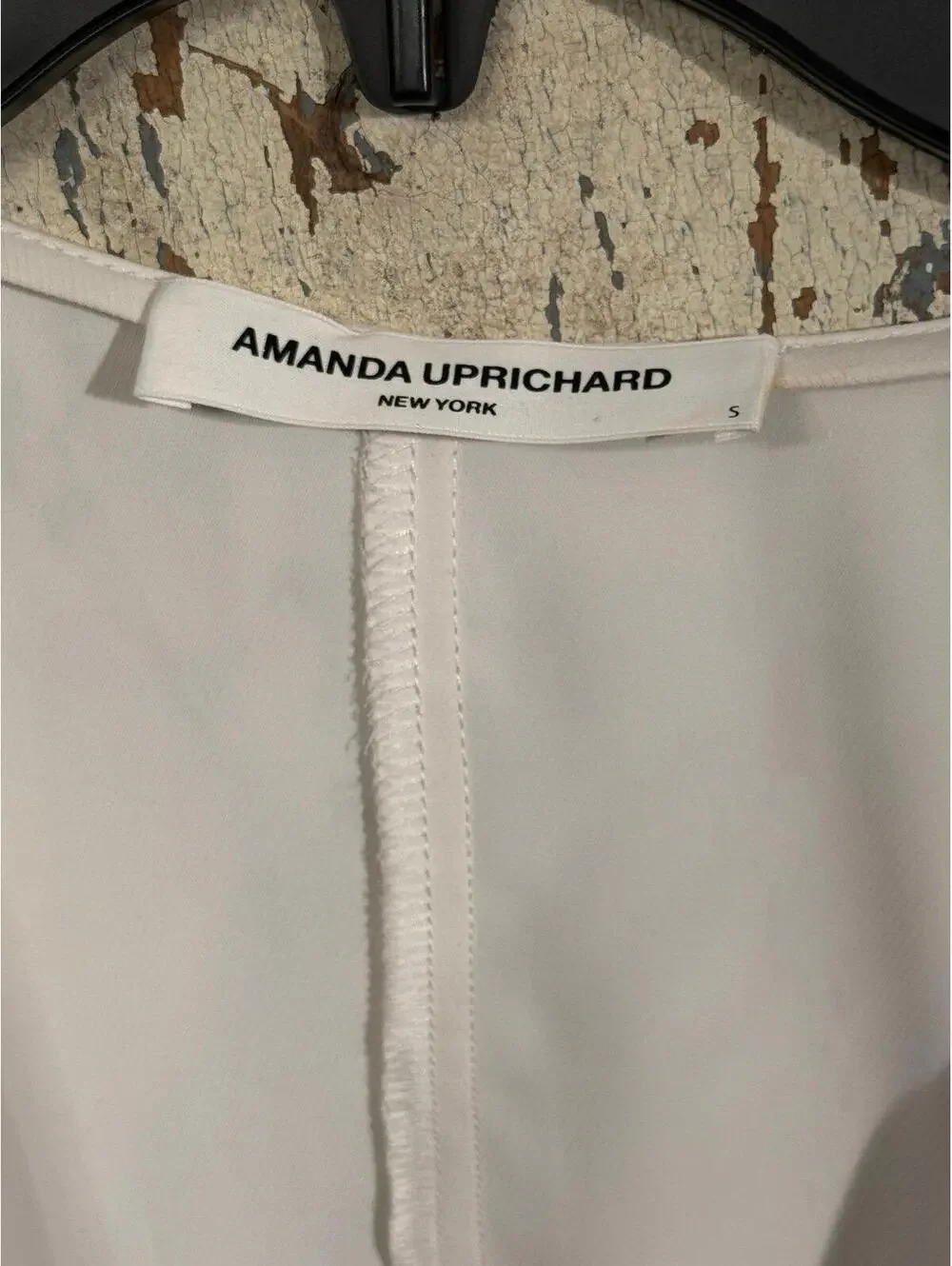 Amanda Uprichard Calabra Dress, Ivory, size small